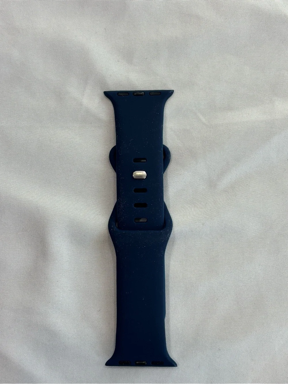 Silicone Apple Watch Bands - Maroon, Navy, Cream, Royal Blue Set of 4 38mm